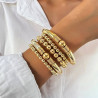 trendy multi-layer gold plating bracelet