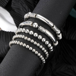 trendy multi-layer gold plating bracelet